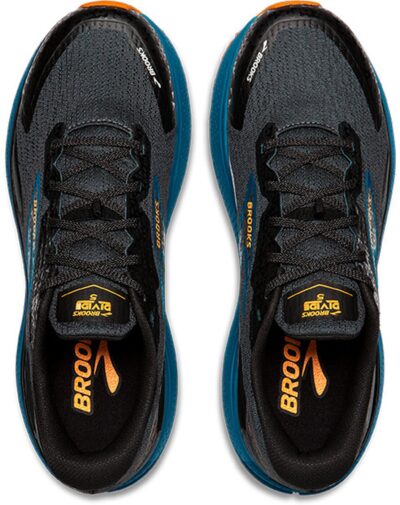 BROOKS Divide 5 EBONY/MOSAIC BLUE/ORANGE – Bild 3
