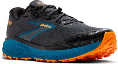 BROOKS Divide 5 EBONY/MOSAIC BLUE/ORANGE – Bild 5