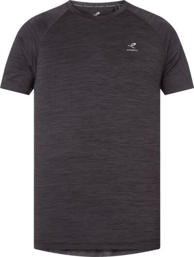 ENERGETICS He.-T-Shirt Rylu SS M MELANGE/BLACK/BLACK