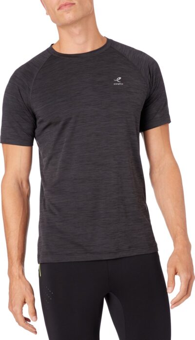 ENERGETICS He.-T-Shirt Rylu SS M MELANGE/BLACK/BLACK – Bild 2