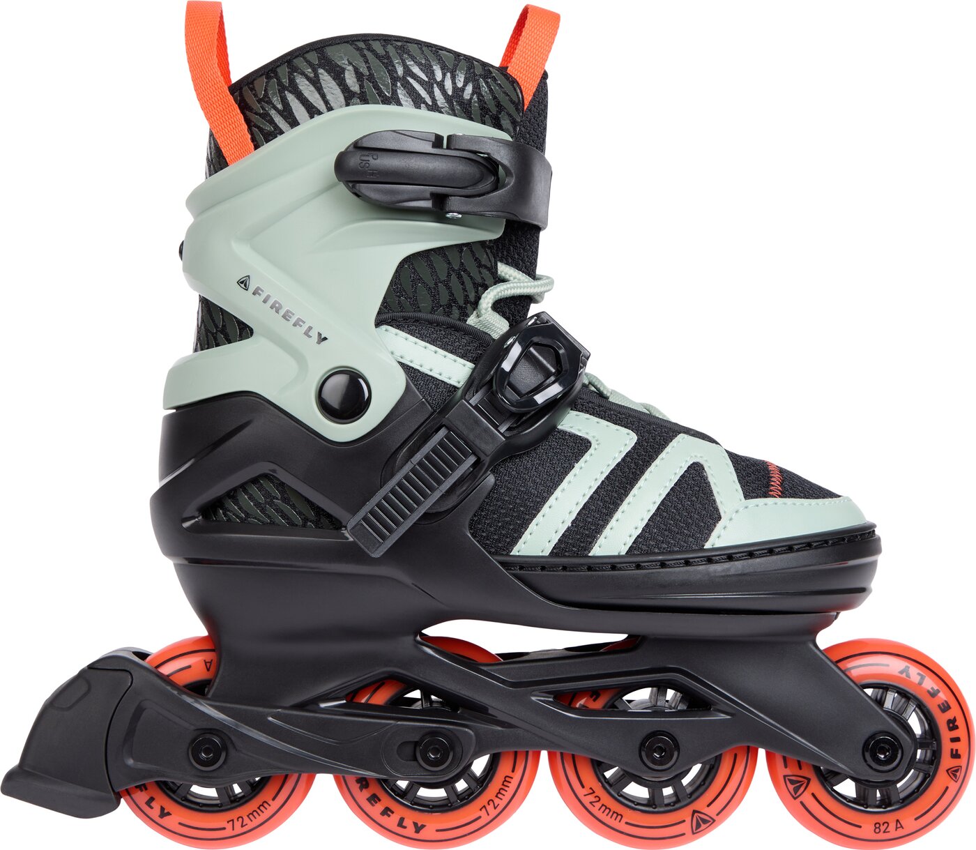 FIREFLY Ki.-Inline-Skate ILS C76 J GREEN SMOKE/ORANGE D