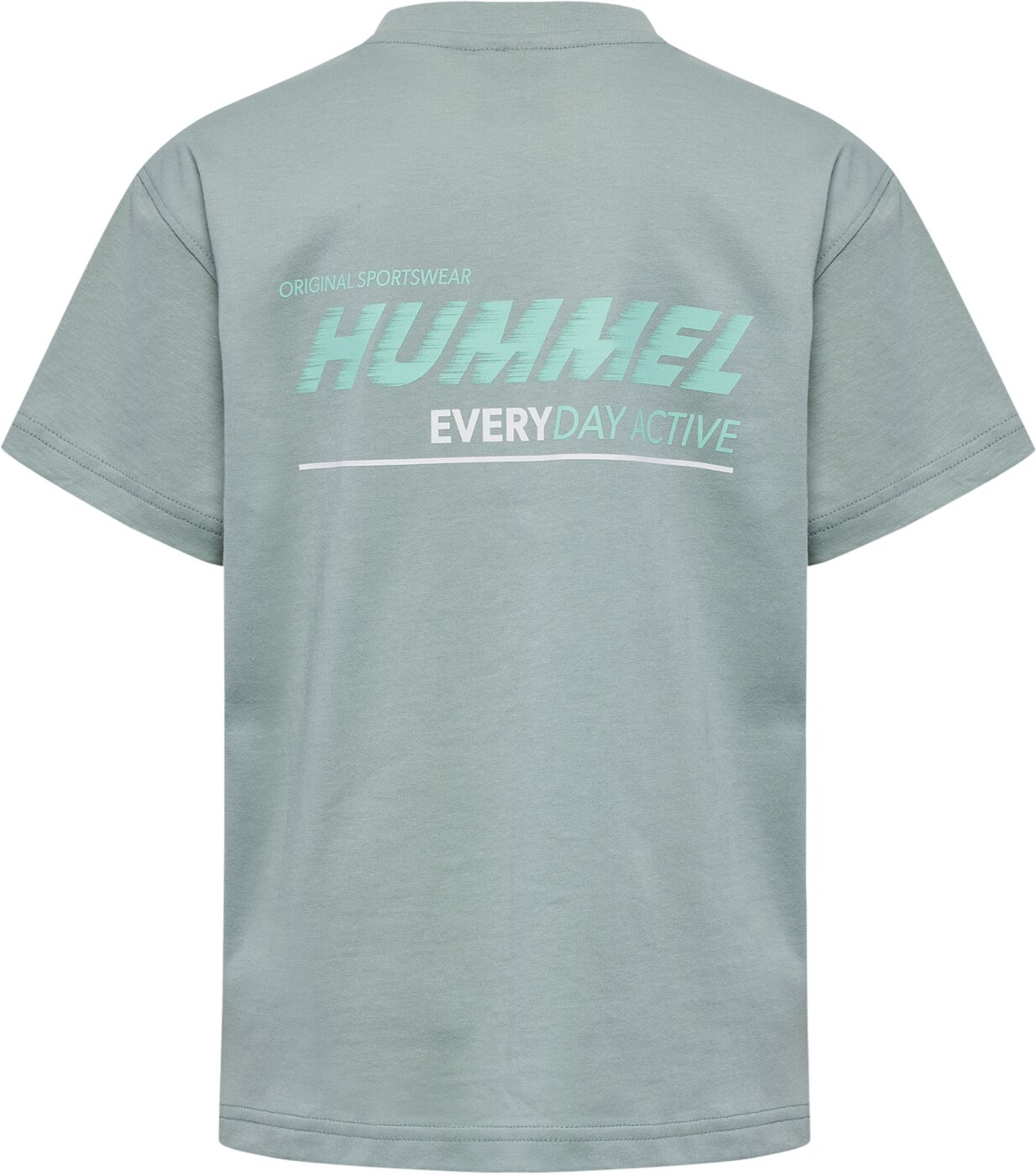HUMMEL hmlELLA T-SHIRT S/S ICEBERG GREEN – Bild 2
