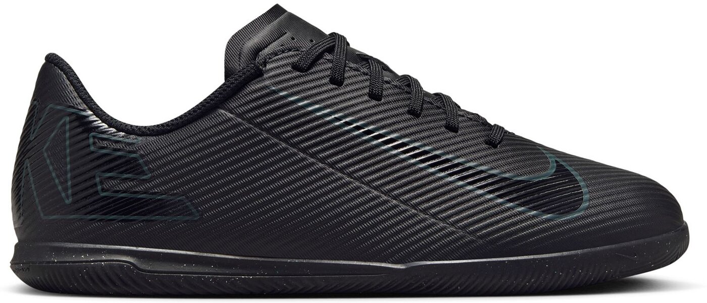 NIKE JR VAPOR 16 CLUB IC BLACK/BLACK-DEEP JUNGLE