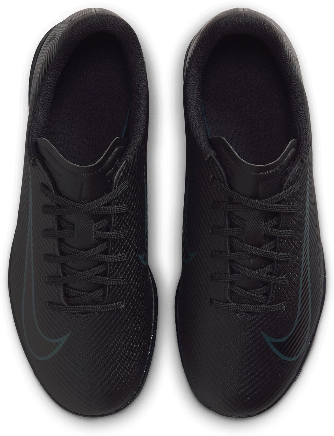 NIKE JR VAPOR 16 CLUB IC BLACK/BLACK-DEEP JUNGLE – Bild 3