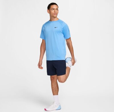 NIKE M NK DF READY SS UNIVERSITY BLUE/BLACK – Bild 3