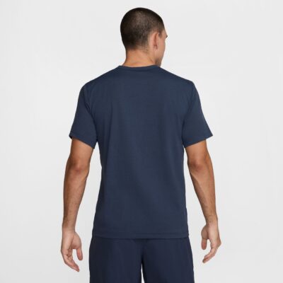 NIKE M NK DF UV HYVERSE SS SWOOSH THUNDER BLUE/BLACK – Bild 2