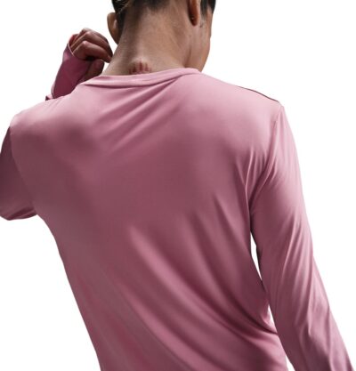NIKE W NK ONE CLASSIC DF LS TOP ELEMENTAL PINK/BLACK – Bild 4
