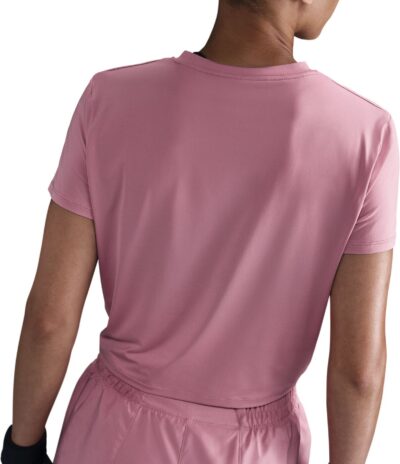 NIKE W NK ONE CLASSIC TWST SS ELEMENTAL PINK/BLACK – Bild 2