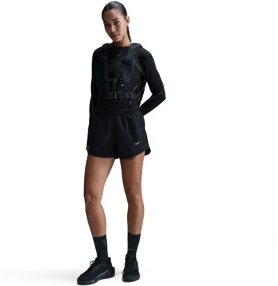NIKE W NK TEMPO DF MR 3 SHORT BLACK/BLACK/BLACK/REFLECTIVE S – Bild 2