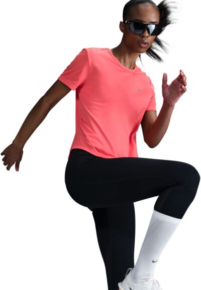 NIKE W NK TEMPO DF SS TOP MAGIC EMBER/REFLECTIVE SILV – Bild 3