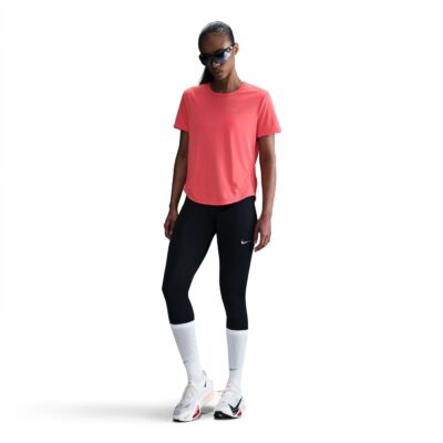 NIKE W NK TEMPO DF SS TOP MAGIC EMBER/REFLECTIVE SILV – Bild 4