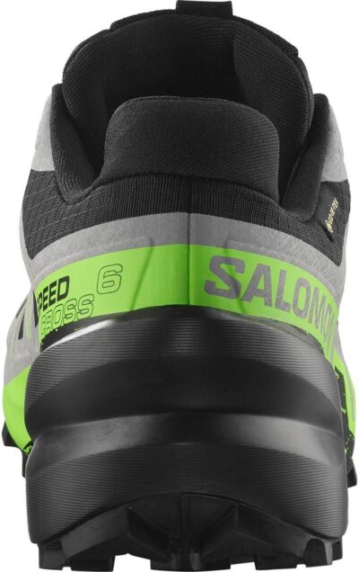 SALOMON SHOES SPEEDCROSS 6 GTX Bk/A BLACK/ALLOY/GREEN GECKO – Bild 6
