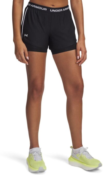 UNDER ARMOUR TECH PLAY UP 2IN1 SHORTS BLACK
