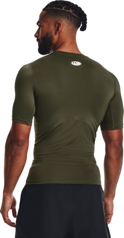 UNDER ARMOUR UA HG ARMOUR COMP SS MARINE OD GREEN – Bild 2