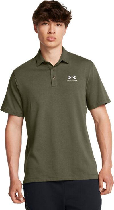 UNDER ARMOUR UA ICON POLO MARINE OD GREEN – Bild 3