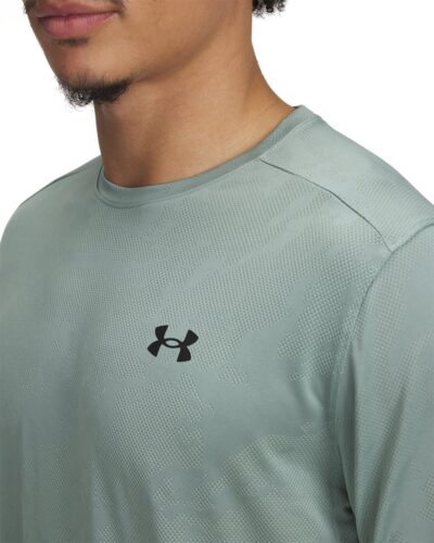 UNDER ARMOUR UA TECH VENT JCQRD SS SILICA GREEN – Bild 3