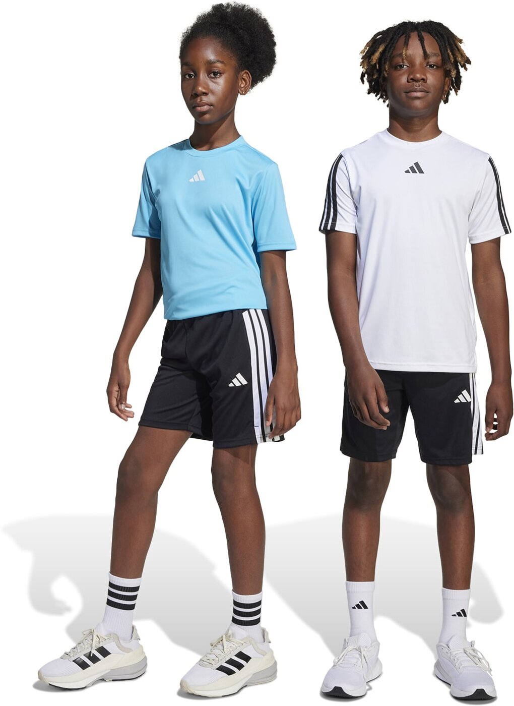 ADIDAS J TR-ES 3S SH BLACK/WHITE – Bild 4