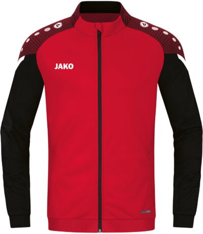 JAKO Polyesterjacke Performance ROT/SCHWARZ