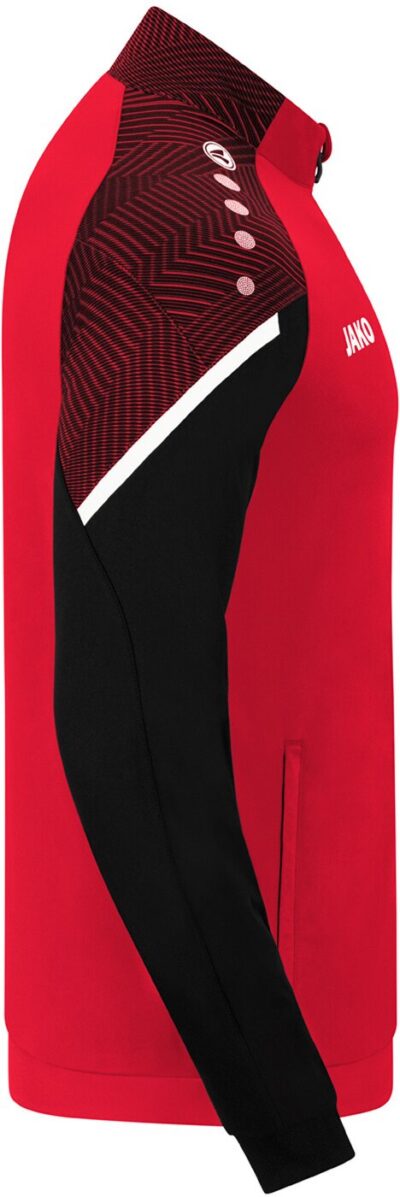 JAKO Polyesterjacke Performance ROT/SCHWARZ – Bild 4