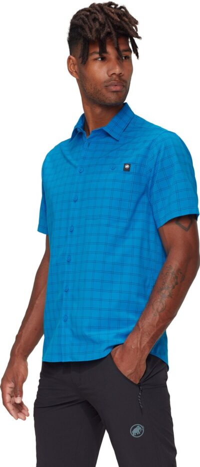 MAMMUT Lenni Shirt Men GLACIER BLUE-MARINE – Bild 4
