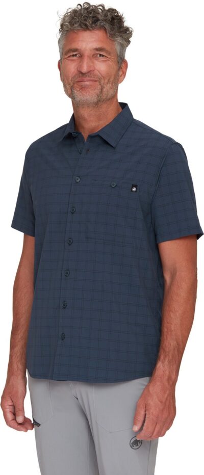 MAMMUT Lenni Shirt Men MARINE-BLACK – Bild 2