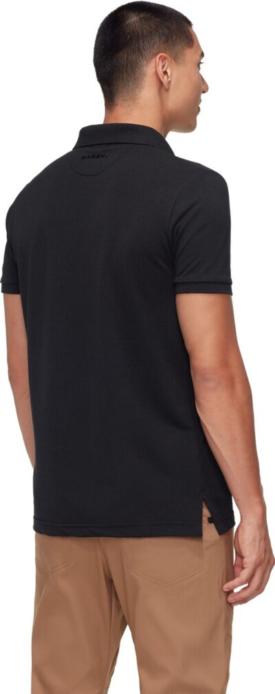 MAMMUT Mammut Logo Polo Men BLACK – Bild 3