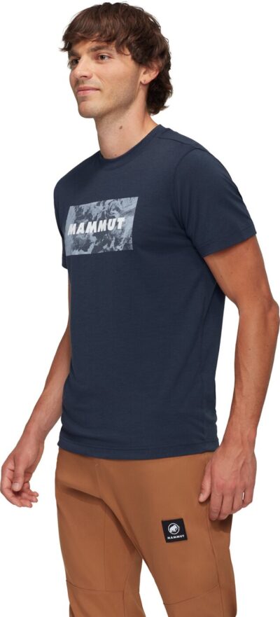 MAMMUT Trovat T-Shirt Men Logo MARINE – Bild 4