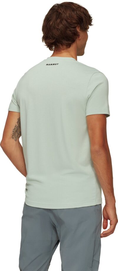 MAMMUT Trovat T-Shirt Men Logo SILVER SAGE – Bild 3