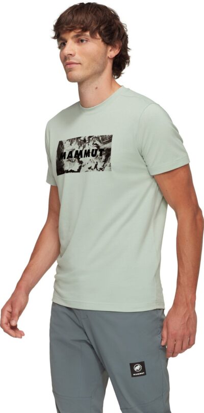 MAMMUT Trovat T-Shirt Men Logo SILVER SAGE – Bild 4