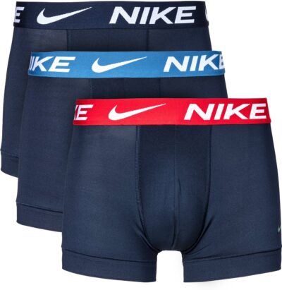 NIKE TRUNK 3PK BLACK/WHITE/UNI RED/PHOTO BLUE