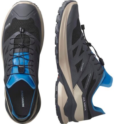 SALOMON SHOES XA META GORE-TEX MIF Bla BLACK/OXFORD TAN/FRENCH BLUE – Bild 3
