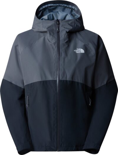 THE NORTH FACE W DIABLO DYNAMIC ZIP-IN JACKET SMOKED PEARL/ASPHALT GR