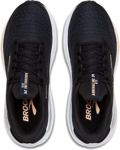 BROOKS Adrenaline GTS 24 BLACK/PEACH/PEACOAT – Bild 3