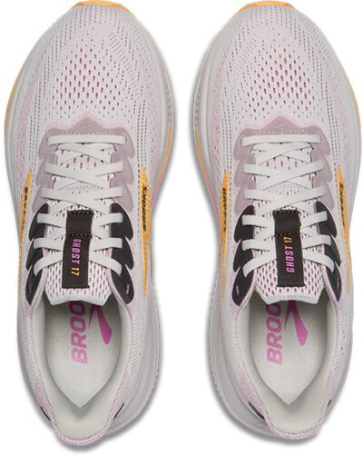 BROOKS Ghost 17 OYSTER/APRICOT/PINK – Bild 3