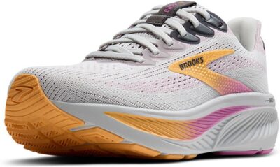 BROOKS Ghost 17 OYSTER/APRICOT/PINK – Bild 7