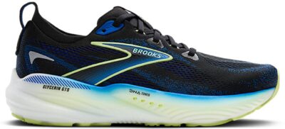 BROOKS Glycerin GTS 22 BLACK/COBALT/NEO YELLOW