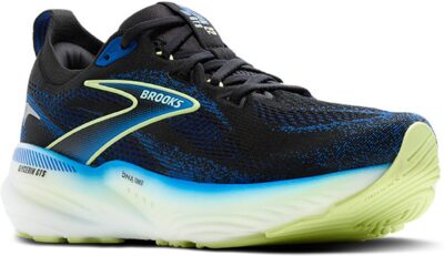 BROOKS Glycerin GTS 22 BLACK/COBALT/NEO YELLOW – Bild 5