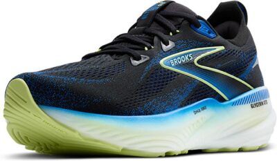 BROOKS Glycerin GTS 22 BLACK/COBALT/NEO YELLOW – Bild 7