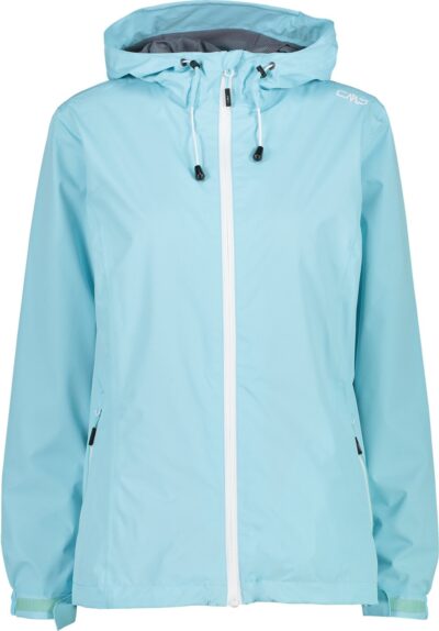 CMP WOMAN JACKET FIX HOOD ACQUA