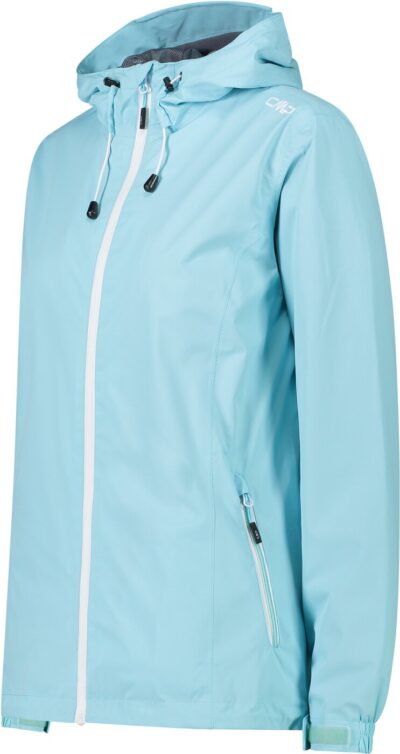 CMP WOMAN JACKET FIX HOOD ACQUA – Bild 3