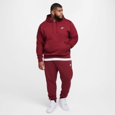 NIKE M NSW CLUB HOODIE PO BB TEAM RED/TEAM RED/WHITE – Bild 6