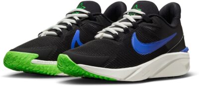 NIKE NIKE STAR RUNNER 4 NN (GS) BLACK/RACER BLUE-SUMMIT WHITE – Bild 5