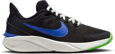 NIKE NIKE STAR RUNNER 4 NN (GS) BLACK/RACER BLUE-SUMMIT WHITE – Bild 8