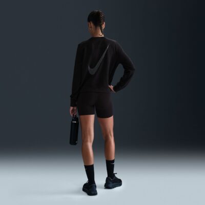 NIKE W NK ONE DF CREW HBR TT BLACK/COOL GREY/WHITE – Bild 7