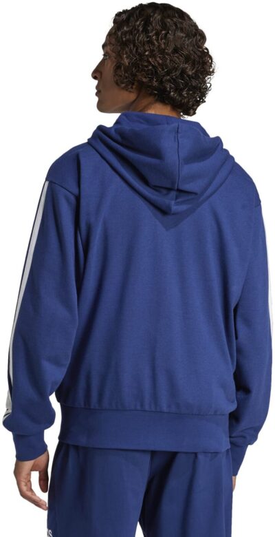 ADIDAS M 3S FT FZ HD DKBLUE/WHITE – Bild 3
