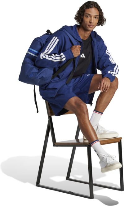 ADIDAS M 3S FT FZ HD DKBLUE/WHITE – Bild 5