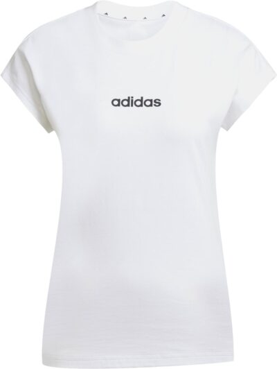 ADIDAS W LIN SJ T WHITE/BLACK