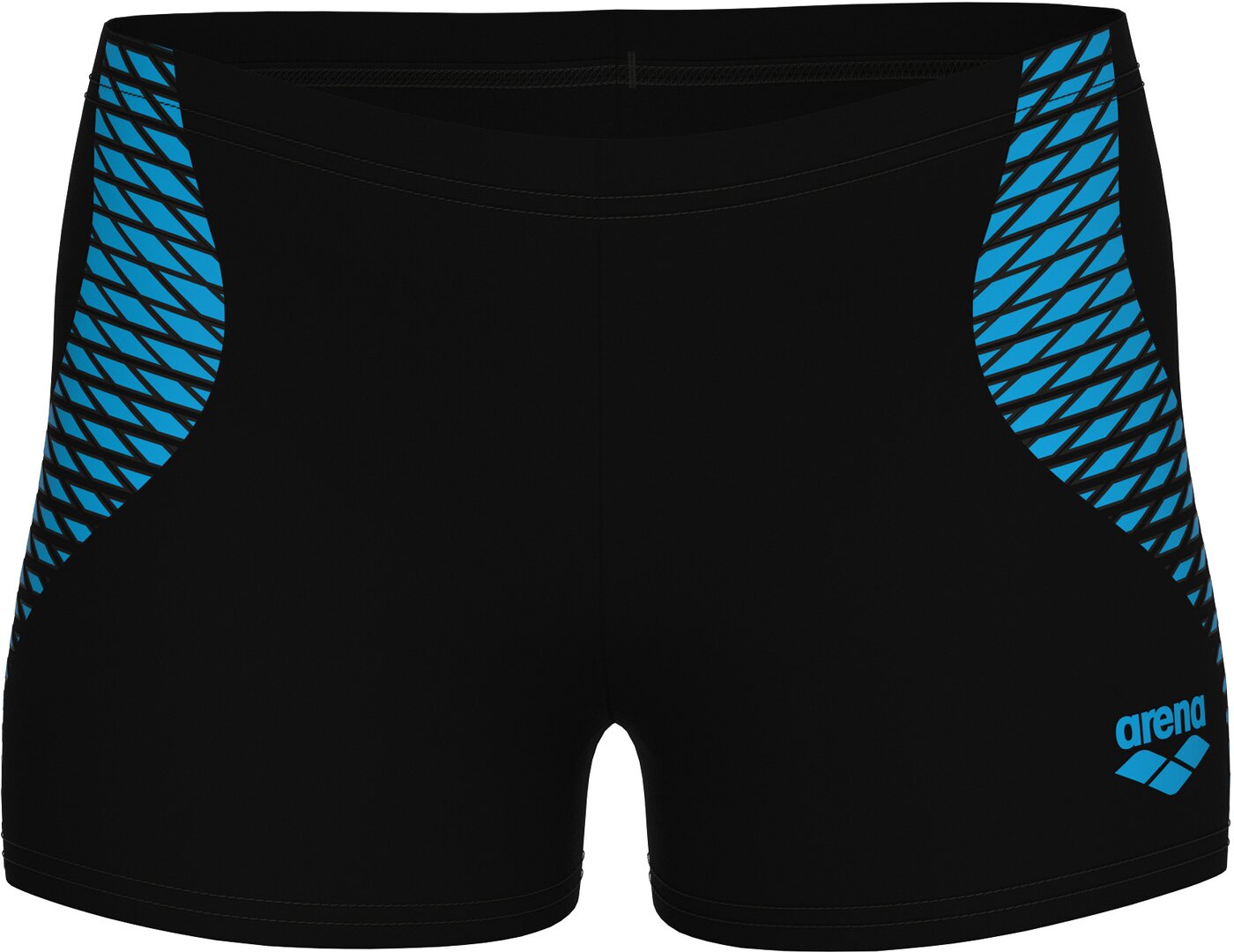 ARENA BOY'S ARENA OPENINGS SWIM SHOR BLACK-TURQUOISE