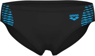 ARENA MEN'S ARENA OPENINGS SWIM BRIE BLACK-TURQUOISE