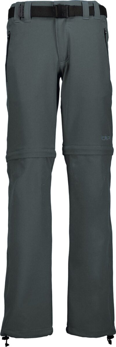 CMP KID ZIP OFF PANT ANTRACITE [Digital]
